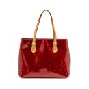 AAA Replica Louis Vuitton LV ZIP TOTE BAG PATENT RED GHW