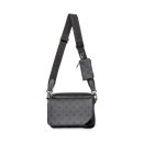 AAA Replica Louis Vuitton LV TRIO MESSENGER BAG MONOGRAM ECLIPSE SHW