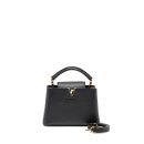 AAA Replica Louis Vuitton LV CAPUCINES BB TAURILLON CALFSKIN BLACK GHW