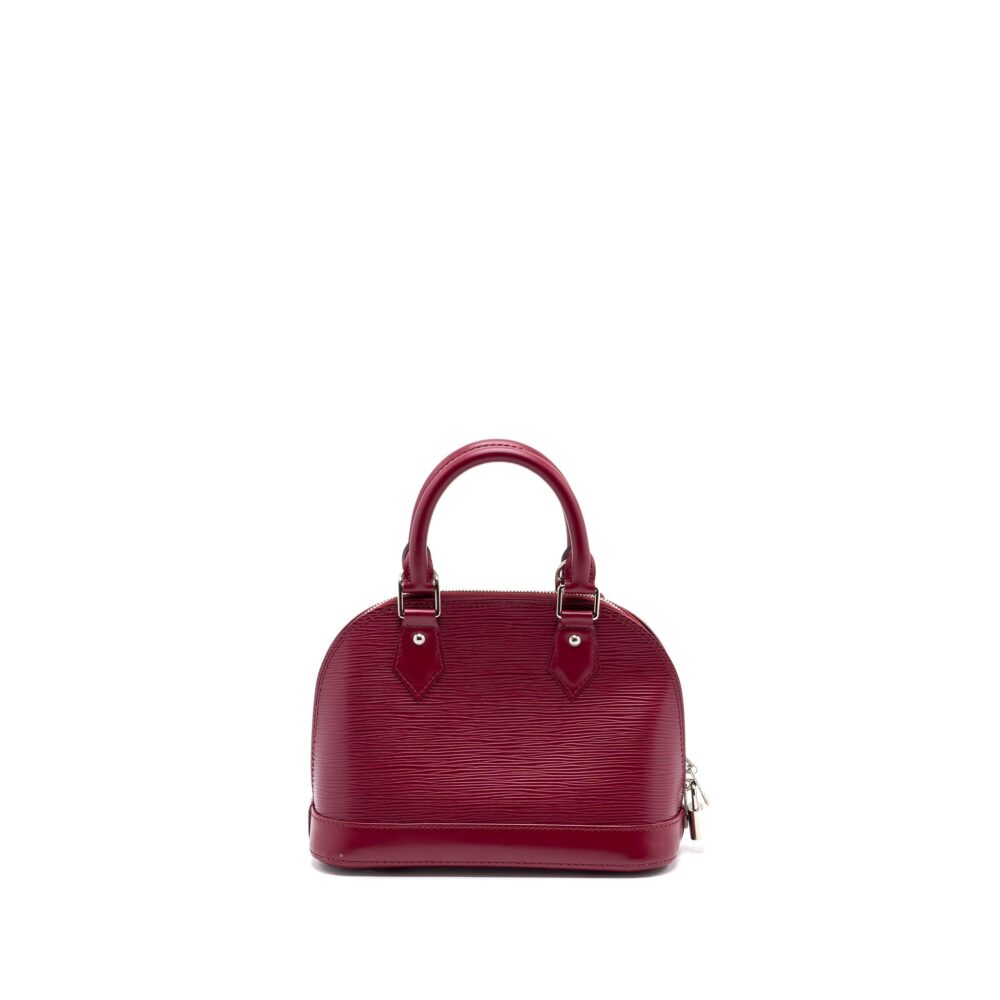AAA Replica Louis Vuitton LV ALMA BB EPI LEATHER PINK SHW