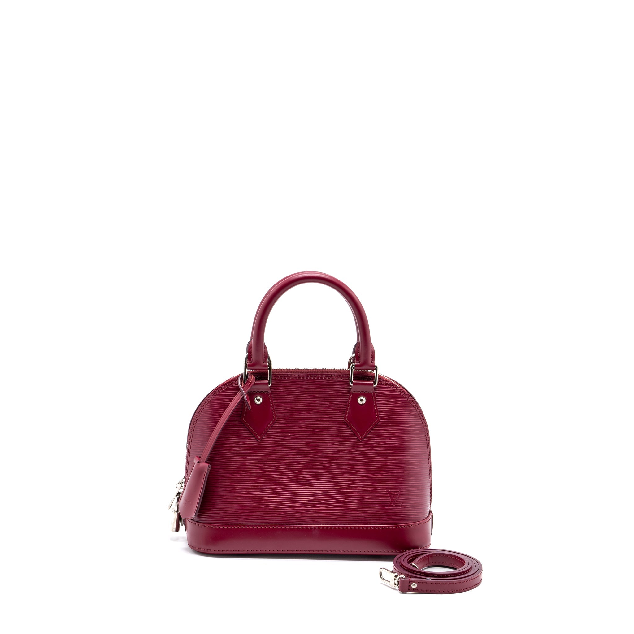 AAA Replica Louis Vuitton LV ALMA BB EPI LEATHER PINK SHW