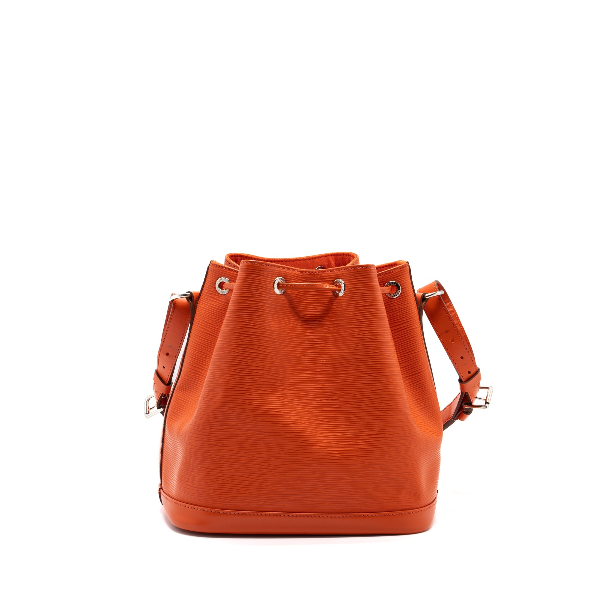 AAA Replica Louis Vuitton LV PETIT NOE EPI ORANGE SHW