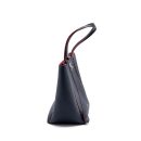 AAA Replica Louis Vuitton LV LOCK ME TOTE BAG CALFSKIN NAVY SHW