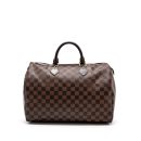 AAA Replica Louis Vuitton LV SPEEDY 35 DAMIER EBENE GHW