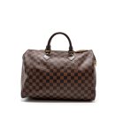 AAA Replica Louis Vuitton LV SPEEDY 35 DAMIER EBENE GHW