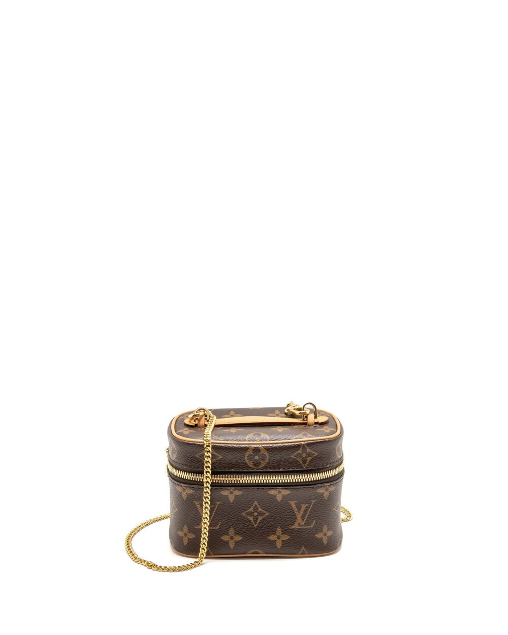 AAA Replica Louis Vuitton LV NICE NANO MONOGRAM CANVAS GHW