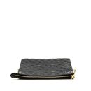 AAA Replica Louis Vuitton LV COUSSIN MM MONOGRAM-EMBOSSED PUFFY LAMBSKIN BLACK GHW