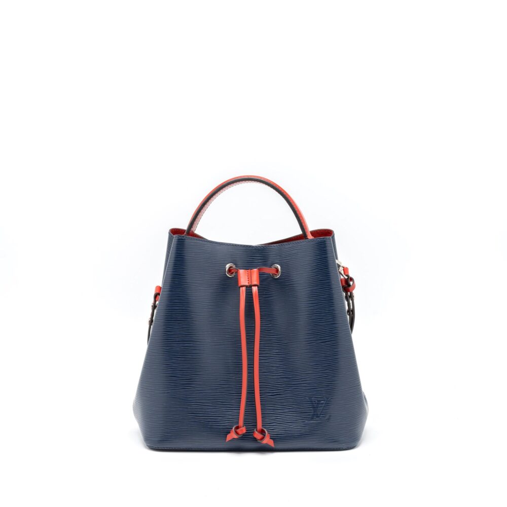 AAA Replica Louis Vuitton LV NEONOE EPI INDIGO SHW