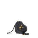 AAA Replica Louis Vuitton LV COEUR NEW WAVE HEART BAG CALFSKIN BLACK GHW