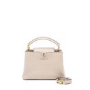 AAA Replica Louis Vuitton LV CAPUCINES BB TAURILLON GALET GHW