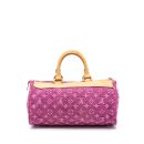 AAA Replica Louis Vuitton LV VINTAGE NEO SPEEDY MONOGRAM DENIM PINK GHW