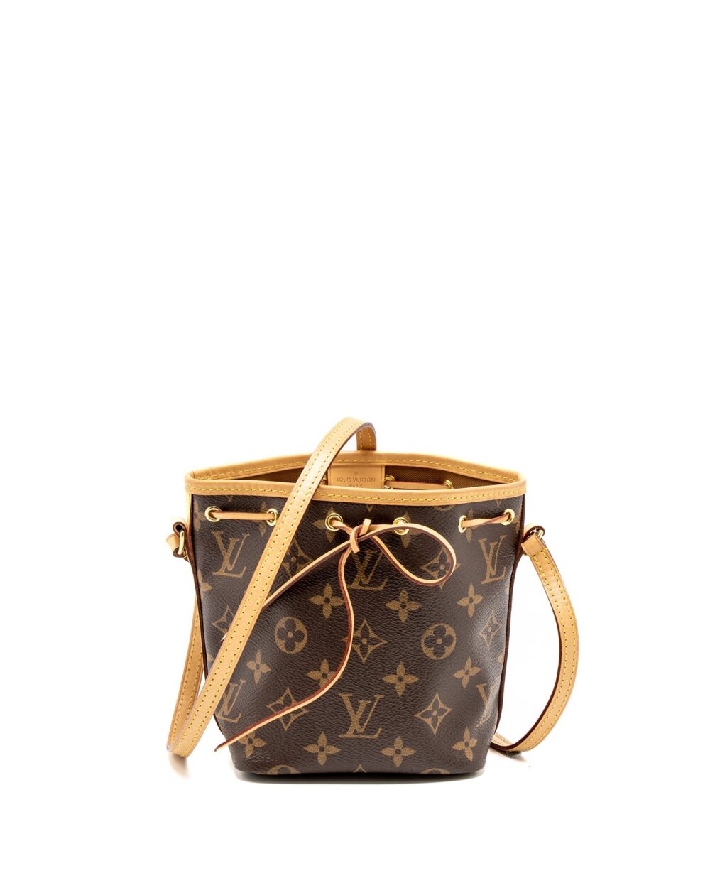 AAA Replica Louis Vuitton LV NANO NOE MONOGRAM CANVAS GHW (NEW VERSION)