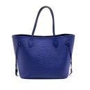 AAA Replica Louis Vuitton LV NEVERFULL MM EPI LEATHER PURPLE SHW