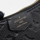 AAA Replica Louis Vuitton LV EASY POUCH ON STRAP MONOGRAM EMPREINTE BLACK GHW (NEW VERSION)