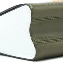 AAA Replica Louis Vuitton LV TWIST BAG MM EPI GREEN/WHITE GHW