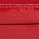 AAA Replica Louis Vuitton LV LOUIS CHAIN BAG PATENT RED GHW