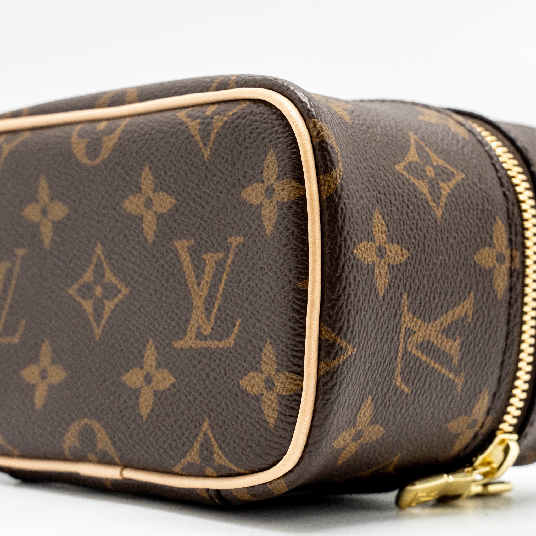 AAA Replica Louis Vuitton LV NICE NANO MONOGRAM CANVAS GHW