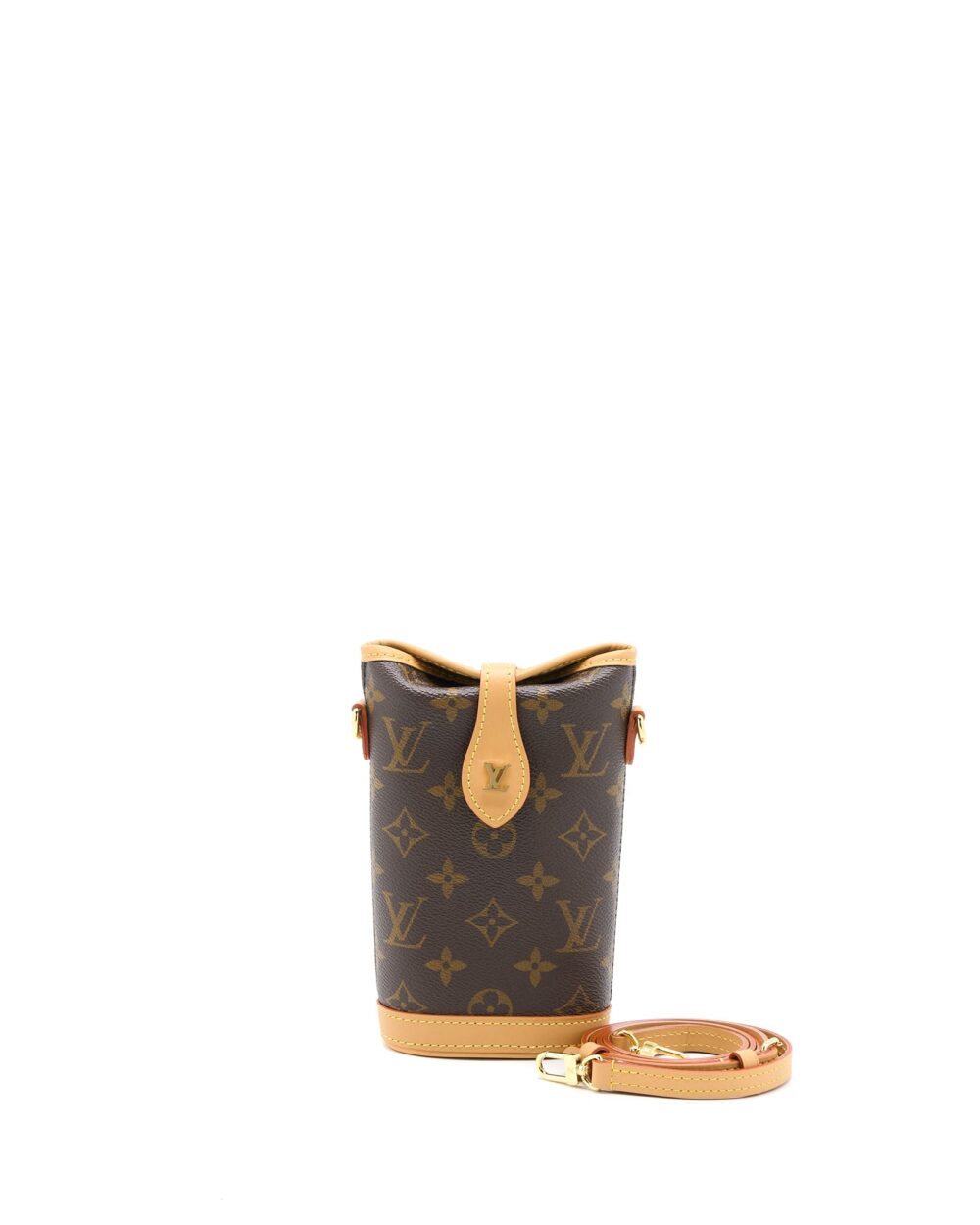 AAA Replica Louis Vuitton LV FOLD ME POUCH MONOGRAM CANVAS GHW
