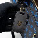 AAA Replica Louis Vuitton LV SPEEDY AMAZON COLOURED MONOGRAM CANVAS BLUE/BLACK GHW