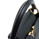 AAA Replica Louis Vuitton LV CAPUCINES MM TAURILLON BLACK GHW