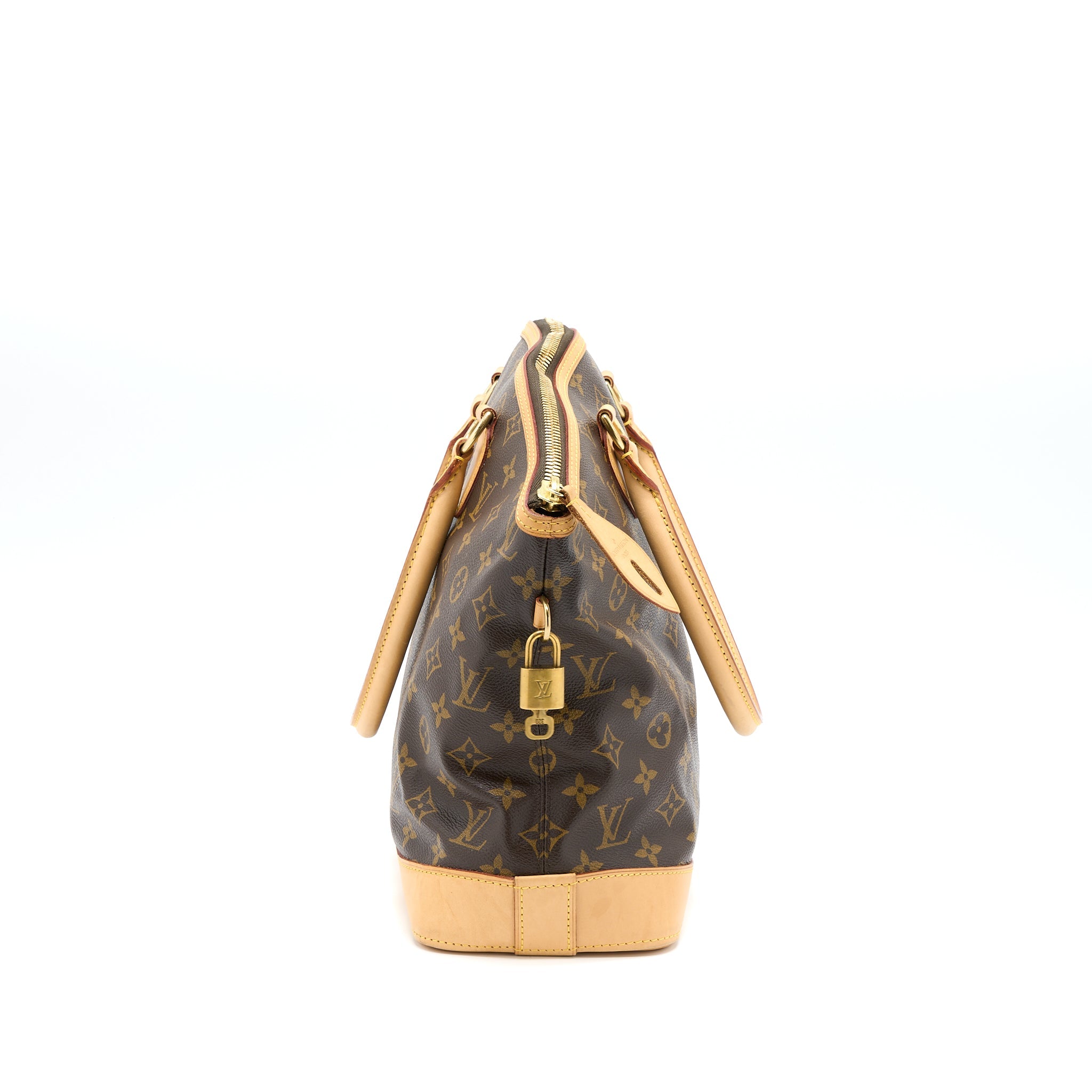 AAA Replica Louis Vuitton LV LOCKIT HORIZONTAL MONOGRAM CANVAS GHW