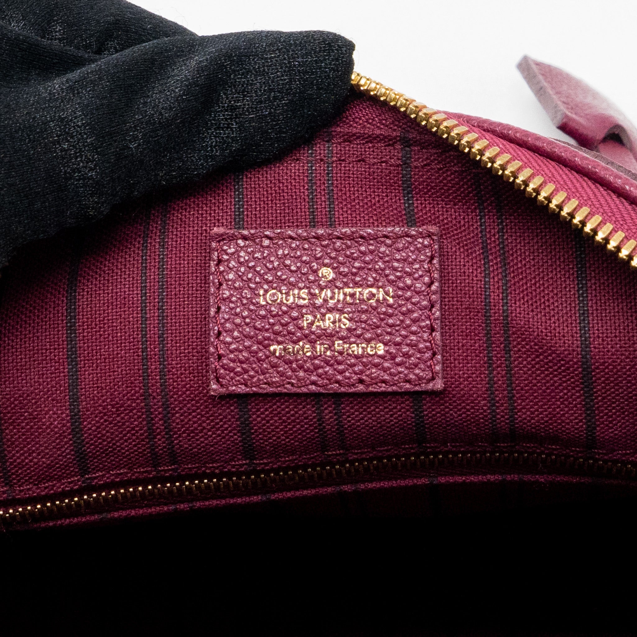 AAA Replica Louis Vuitton LV SPEEDY 25 BANDOULIERE MONOGRAM EMPREINTE PURPLE GHW