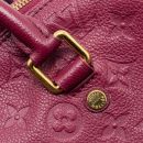 AAA Replica Louis Vuitton LV SPEEDY 25 BANDOULIERE MONOGRAM EMPREINTE PURPLE GHW