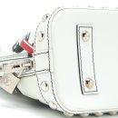 AAA Replica Louis Vuitton LV ALMA BB EN CUIR OCCASION EPI WHITE / BLACK WITH SHW