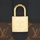 AAA Replica Louis Vuitton LV LOCKY BB MONOGRAM CANVAS/ BLACK GHW