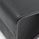 AAA Replica Louis Vuitton LV TWIST ONE HANDLE PM TAURILLON LEATHER BLACK/PINK GHW