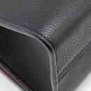 AAA Replica Louis Vuitton LV TWIST ONE HANDLE PM TAURILLON LEATHER BLACK/PINK GHW