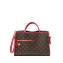 AAA Replica Louis Vuitton LV POPINCOURT PM BAG MONOGRAM CANVAS/CERISE GHW