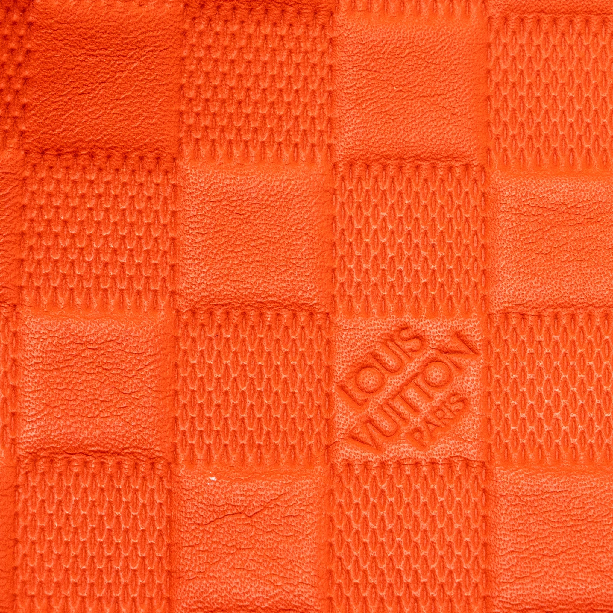 AAA Replica Louis Vuitton LV PORTE-DOCUMENTS JOUR DAMIER INFINI ORANGE SHW
