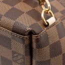 AAA Replica Louis Vuitton LV CLAPTON BACKPACK DAMIER EBENE CANVAS/LEATHER LIGHT PINK GHW