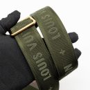 AAA Replica Louis Vuitton LV MULTI POCHETTE ACCESSORIES KHAKI STRAP MONOGRAM CANVAS GHW