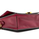 AAA Replica Louis Vuitton LV FLORE CHAIN WALLET MONOGRAM CANVAS/ DARK RED GHW