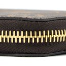 AAA Replica Louis Vuitton LV CLEMENCE LONG WALLET MONOGRAM CANVAS FUCHSIA GHW