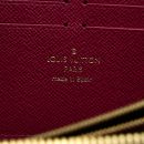 AAA Replica Louis Vuitton LV CLEMENCE LONG WALLET MONOGRAM CANVAS FUCHSIA GHW