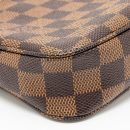 AAA Replica Louis Vuitton LV POCHETTE ACCESSOIRES DAMIER EBENE CANVAS GHW