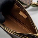 AAA Replica Louis Vuitton LV MULTI POCHETTE MONOGRAM CANVAS KHAKI STRAP GHW