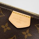 AAA Replica Louis Vuitton LV MULTI POCHETTE MONOGRAM CANVAS KHAKI STRAP GHW
