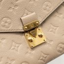 AAA Replica Louis Vuitton LV POCHETTE METIS MONOGRAM EMPREINTE TOURTERELLE GHW