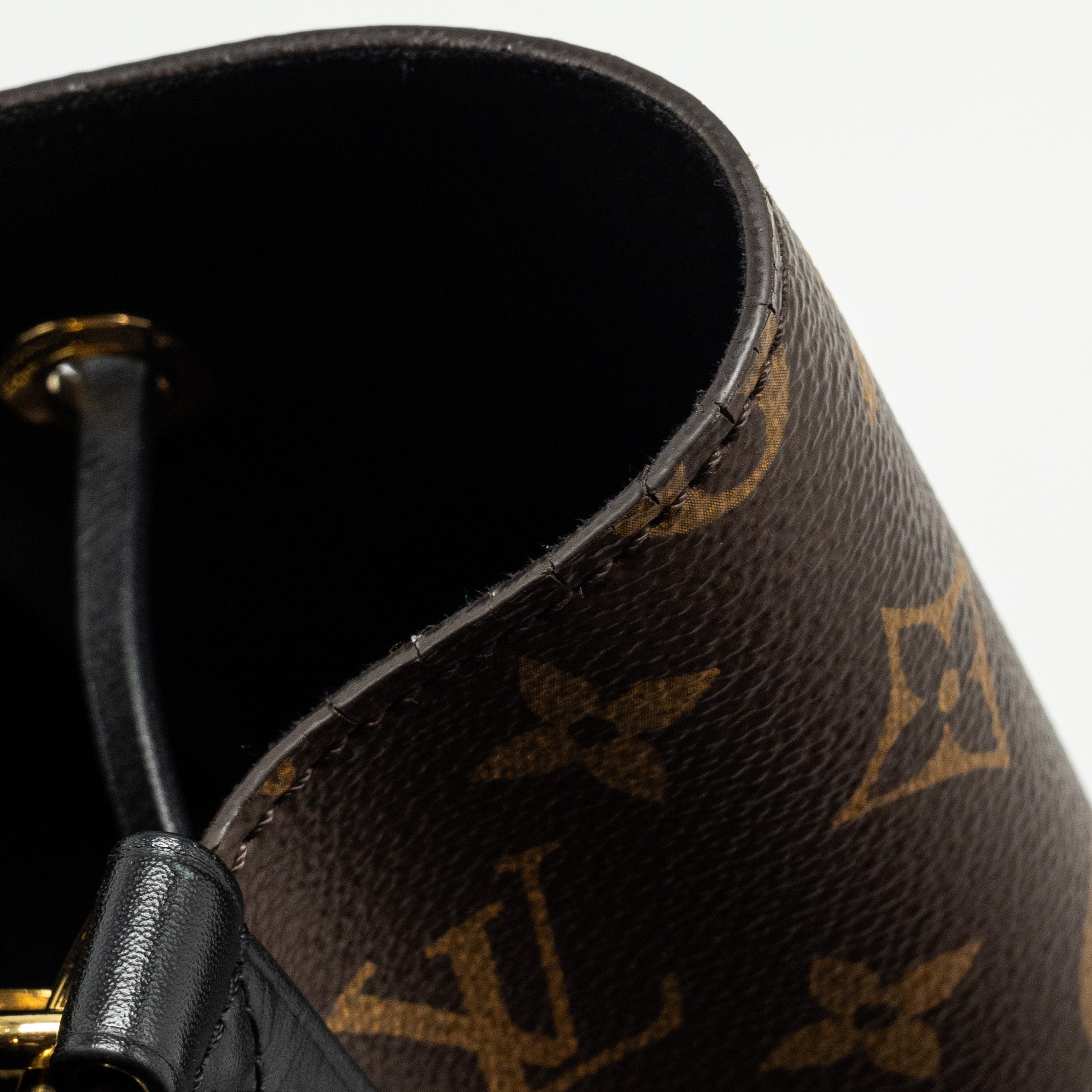 AAA Replica Louis Vuitton LV NEO NOE MONOGRAM CANVAS BLACK GHW