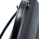 AAA Replica Louis Vuitton LV CLUNY MM EPI BLACK SHW WITH INITIAL S.S