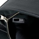 AAA Replica Louis Vuitton LV CLUNY MM EPI BLACK SHW WITH INITIAL S.S