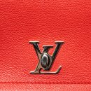 AAA Replica Louis Vuitton LV LOCKME II BB CALFSKIN RUBIS SHW