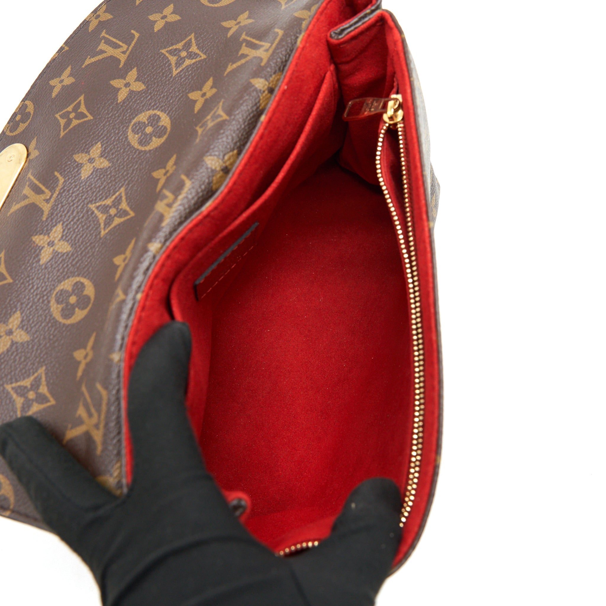 AAA Replica Louis Vuitton LV SAINT PLACIDE MONOGRAM CANVAS/ CHERRY