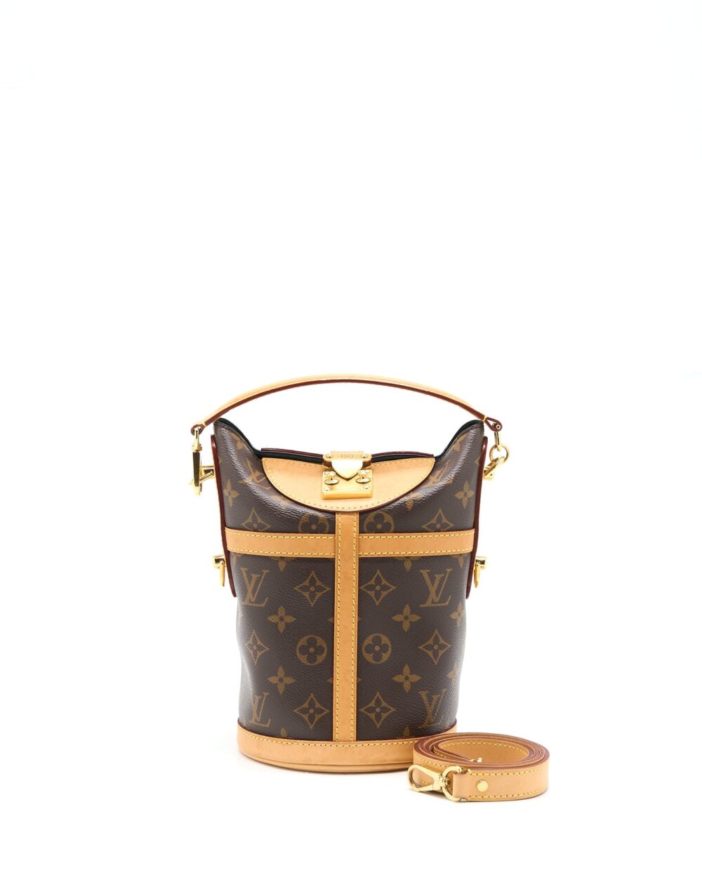 AAA Replica Louis Vuitton LV DUFFLE BAG MONOGRAM CANVAS GHW