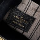 AAA Replica Louis Vuitton LV MONTAIGNE BB MONOGRAM EMPREINTE BLACK GHW