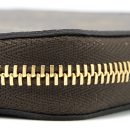 AAA Replica Louis Vuitton LV SMALL ZIP CARDHOLDER MONOGRAM CANVAS GHW